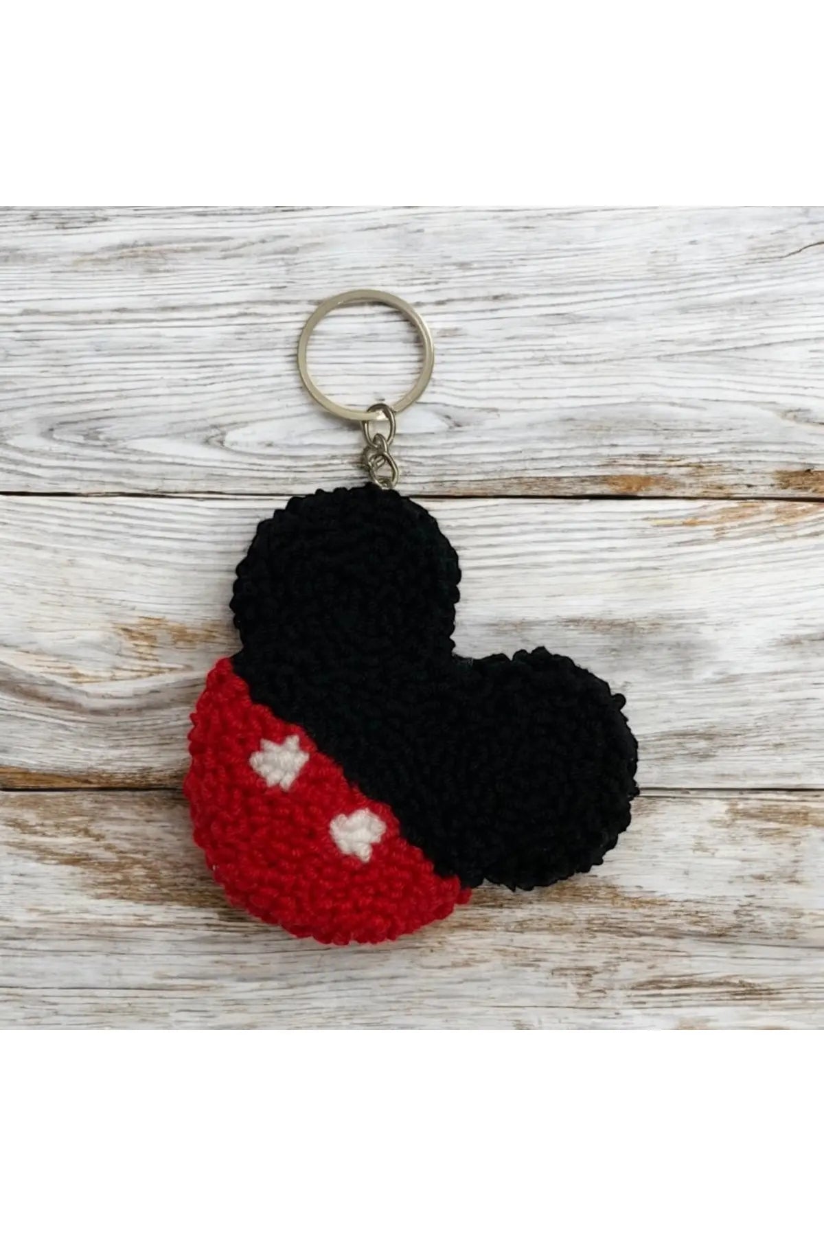 Anahtarlık - El Yapımı Örgü Mickey Mouse | Hand Made