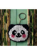 Anahtarlık - El Yapımı Örgü Panda | Hand Made